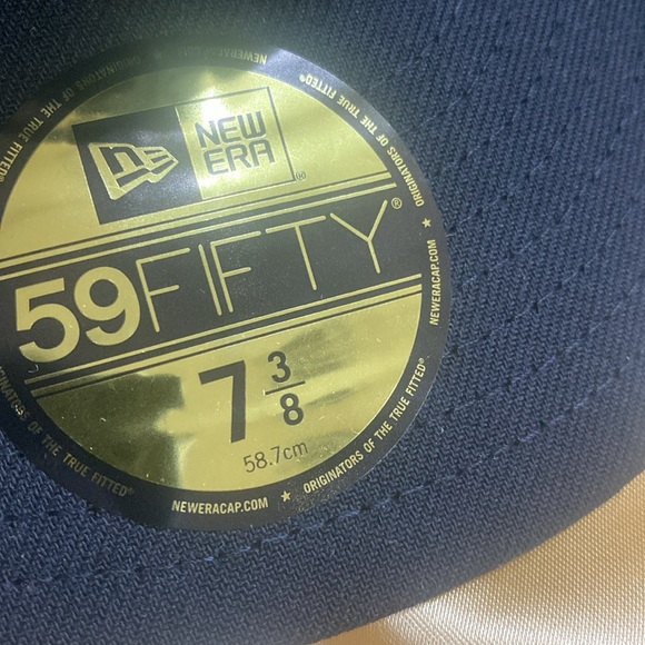NEW ERA 59Fifty NEW YORK Official On-Field Cap authentic hat acerf GM NY fitted - Picture 7 of 12